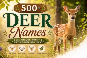 Deer Names