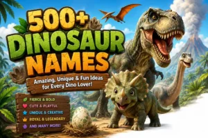 Dinosaur Names