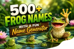 Frog Names