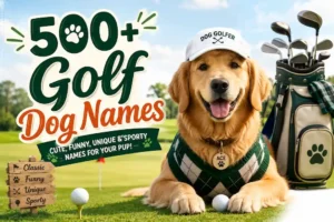 Golf Dog Names