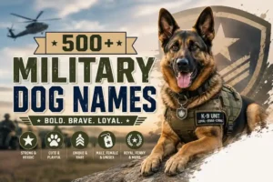 Military Dog Names