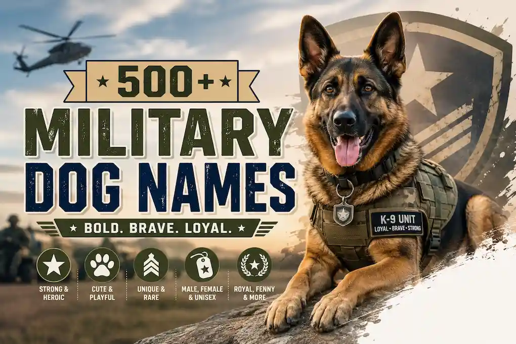 Military Dog Names