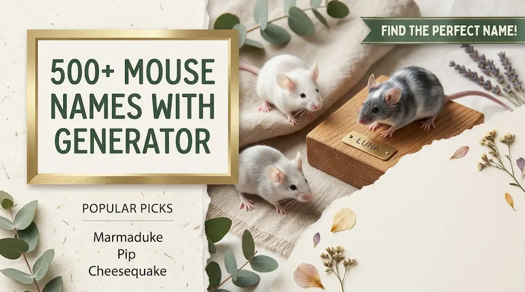Mouse Names