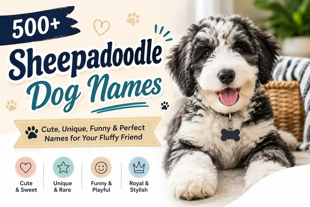 Sheepadoodle Dog Names
