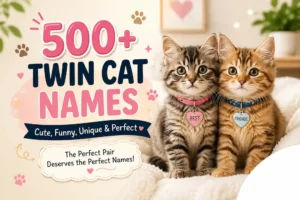 Twin Cat Names