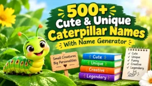 Cute & Unique Caterpillar Names