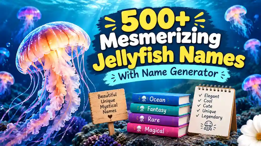 Mesmerizing Jellyfish Names With Name Generator