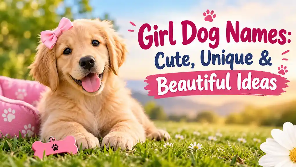 Girl Dog Names: Cute, Unique & Beautiful Ideas