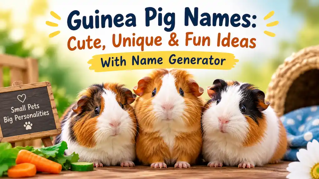Guinea Pig Name
