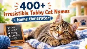 Tabby Cat Names