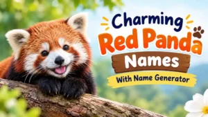 Red Panda Names
