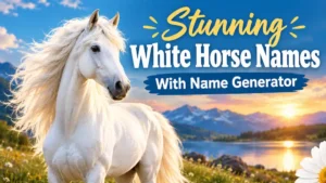 White Horse Names